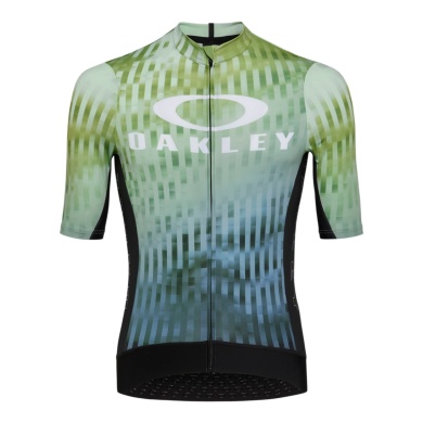 Oakley Fahrrad-Trikot Icon Training Jersey (Road Performance) Print grün Herren